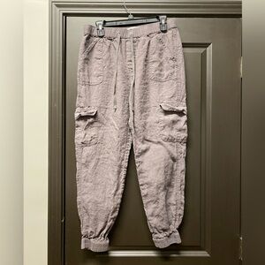 Nicole Miller cargo joggers.